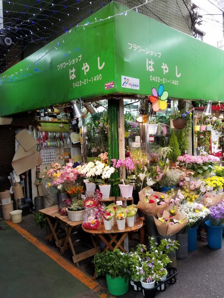 創業昭和５０年の生花店です フラワーショップ はやし
