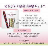 100％国内産ハゼの実蝋を使用　全工程手作り　家庭用・寺院用最高級和ろうそく