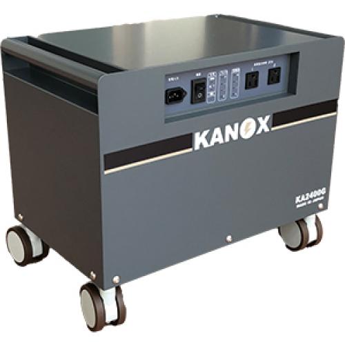 KANOX日本製 業務用、プロ用の大容量ポータブル電源　高信頼リチウム電池搭載