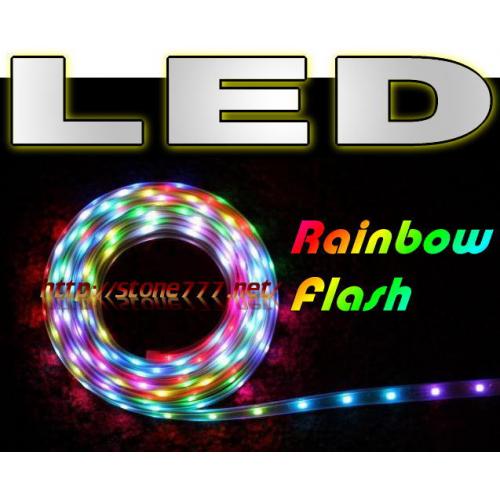 間接照明!LED什器『流れるLEDテープ』販売