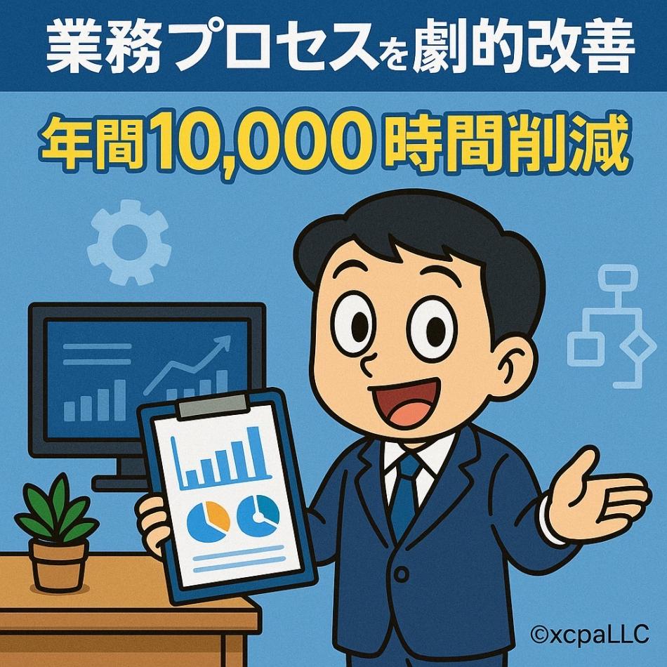 公認会計士による業務改善・収益率向上支援(BPR支援)