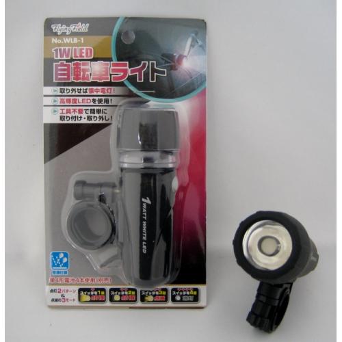 1W LED 自転車ライト No.WLB-1