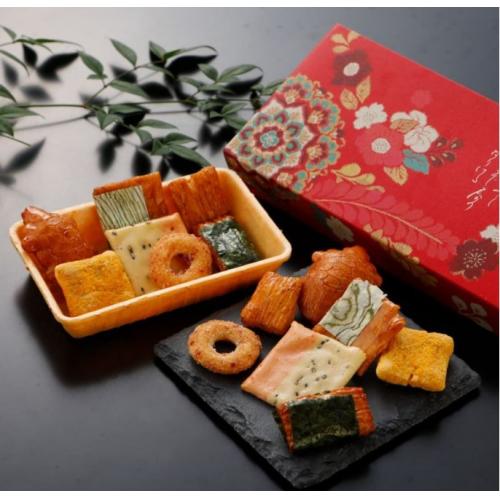 極朱珍 ~紅(くれない)~ 京西陣菓匠宗禅の技を極めこだわりぬいた京あられの饗宴