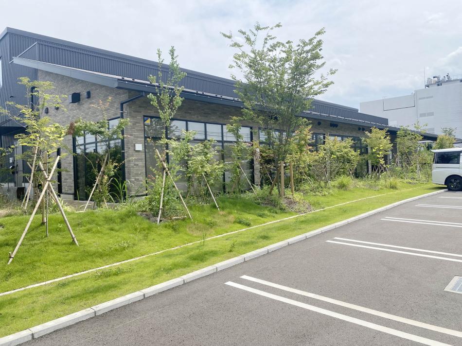 物流センター・工場の外構工事・ランドスケープデザイン｜アトリエアムニー｜仙台埼玉