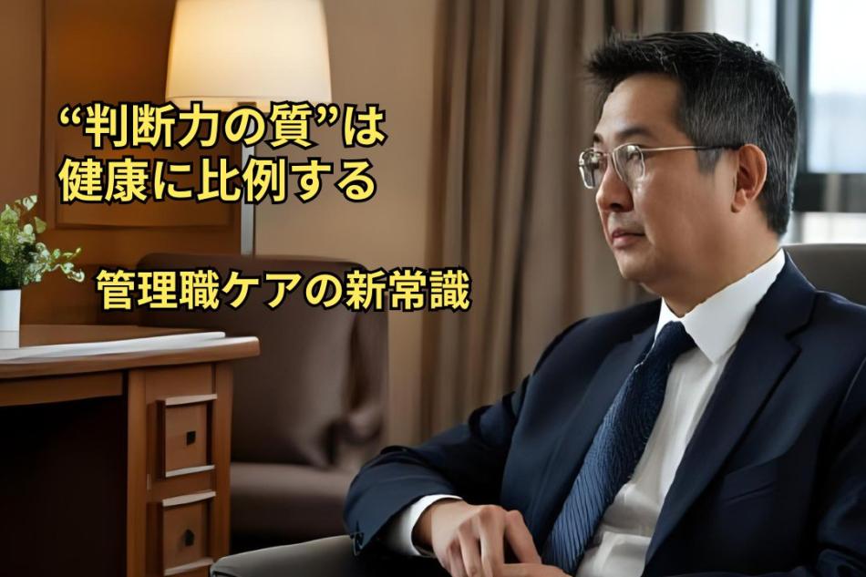 【役員・管理職対象】身体の最適化プログラム