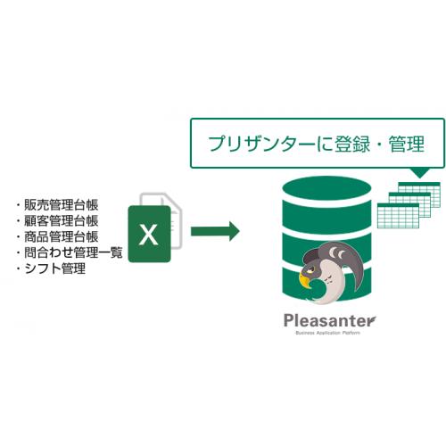 プリザンター「脱Excel」で管理業務を効率化!