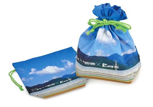 巾着袋のオリジナル制作・OEM生産を、生地の染から縫製まで国内一貫生産