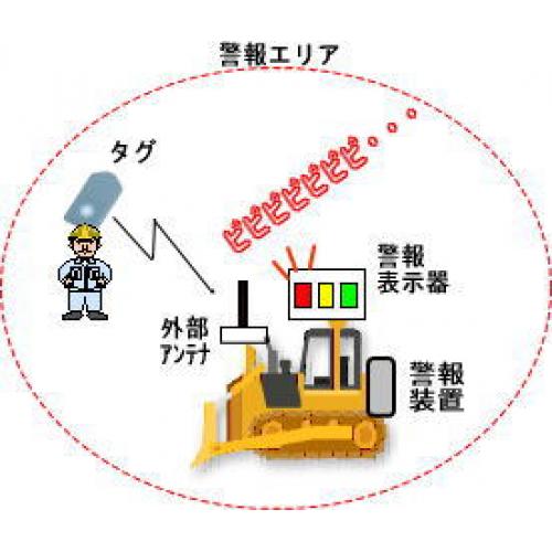 重機接近警報装置【ＨＥＳＡＲ（ヘザー）】