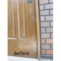 株式会社コナスト - ヤマハ玄関ドア塗装