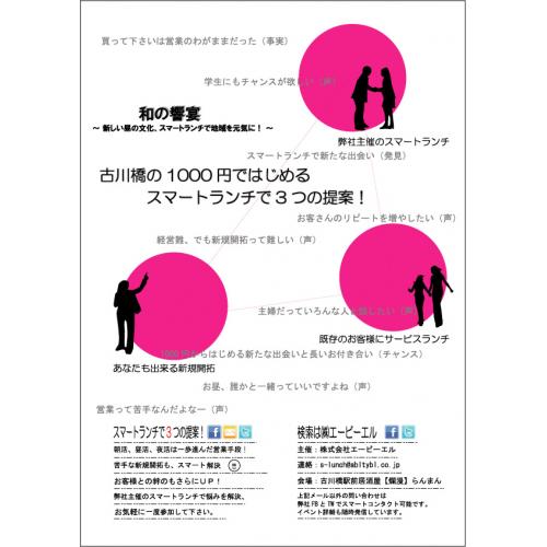 内閣公認-スマートランチで地域の活性化