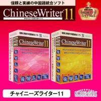 中国語入力・学習ソフトChineseWriter11(チャイニーズライター11)