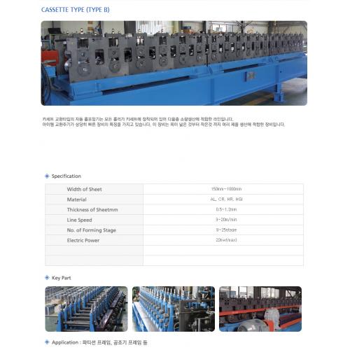 ロールフォーミング機械［Roll Forming Machine］