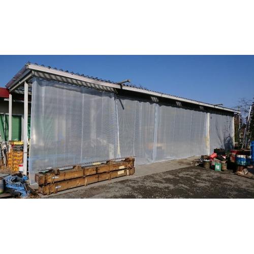 ビニールカーテン 室内外仕切り用途
