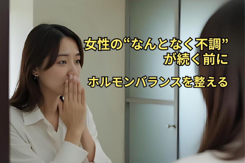 働く女性の不調を見逃さない“ホルモンケア”支援
