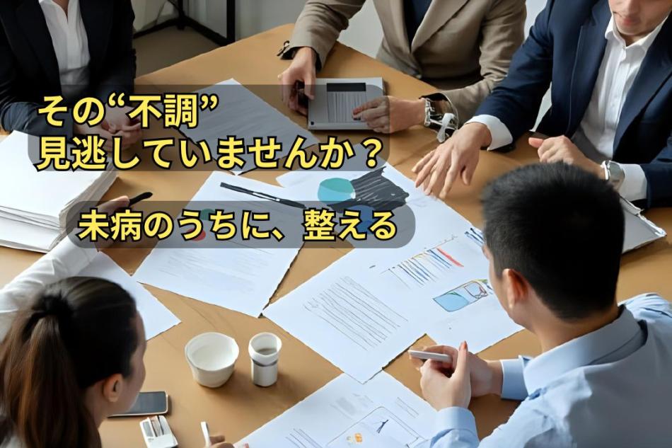 働く人の“未病”を見える化する健康支援サービス