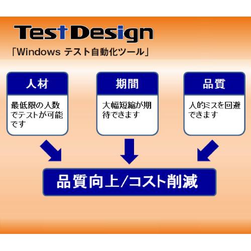 Windowsテスト自動化ツール『Test Design』