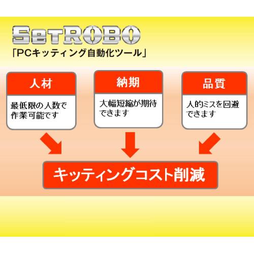 パソコン設定自動化ツール『SetROBO』