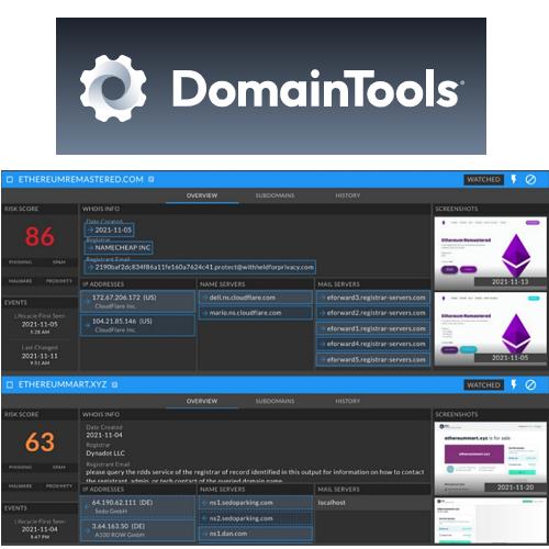 DomainTools -インターネットをマッピングし新たな脅威を素早く検出予測