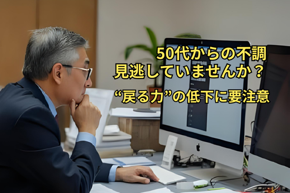 50代社員の体調不良対策に“WPMメソッド”を導入