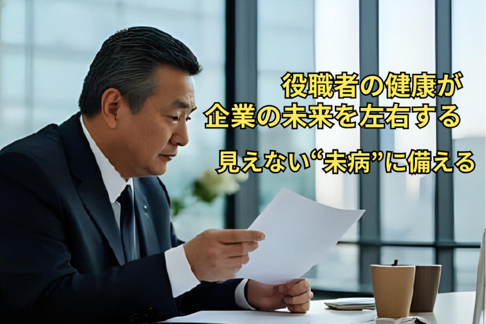 経営層・役員にこそ必要な“未病ケア”