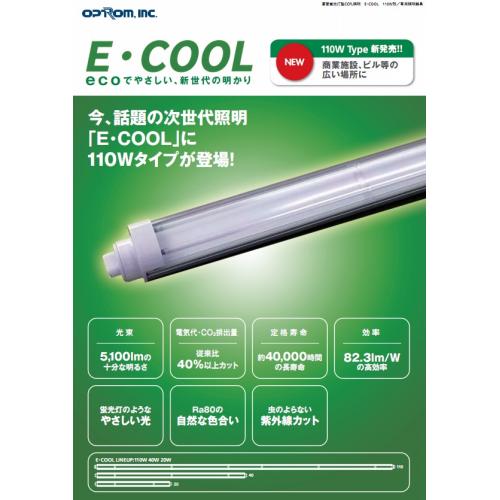 E・COOL　LEDだけが省エネ蛍光灯じゃない！目に優しいCCFL省エネ蛍光灯