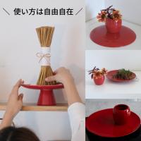 G7広島サミットにて採用！環境にやさしい製法で作った花器「マグネットツーク・赤」