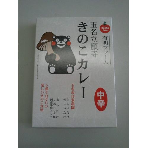 有明ファーム 玉名立龍寺きのこカレー
