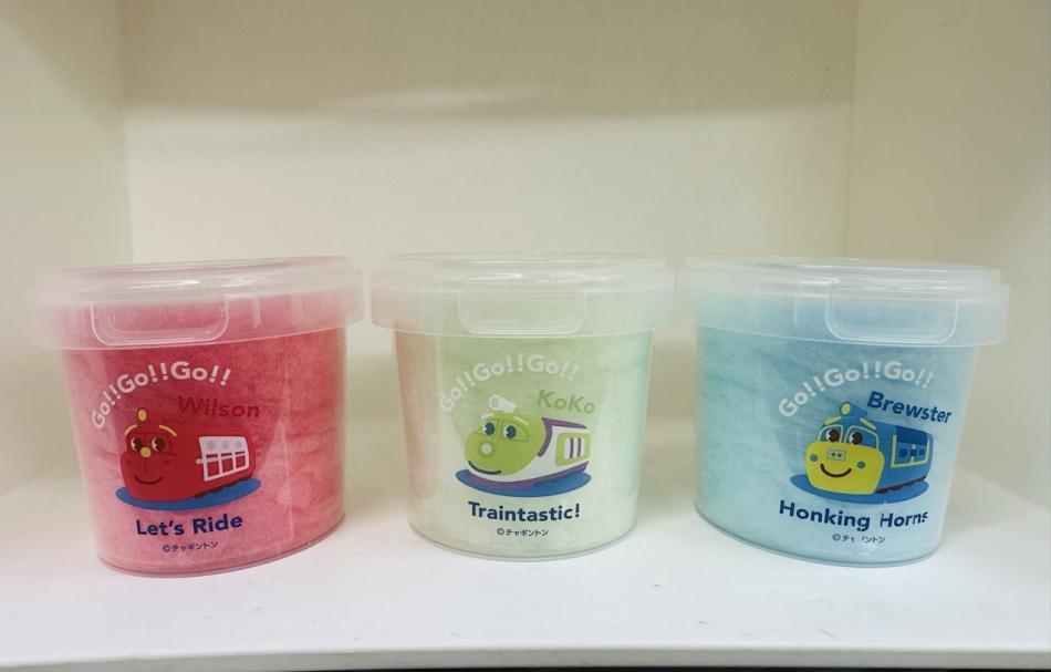 【ライセンス商品】チャギントンバケツわたあめ納入