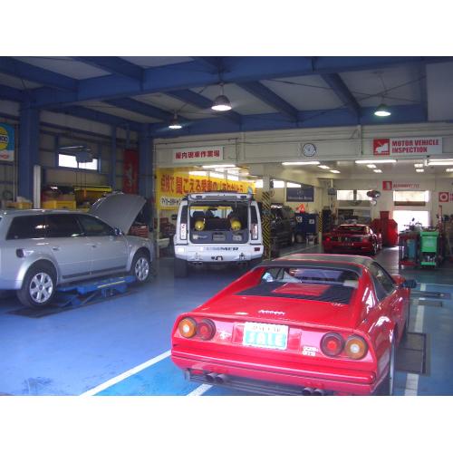広い工場と最新設備があります!