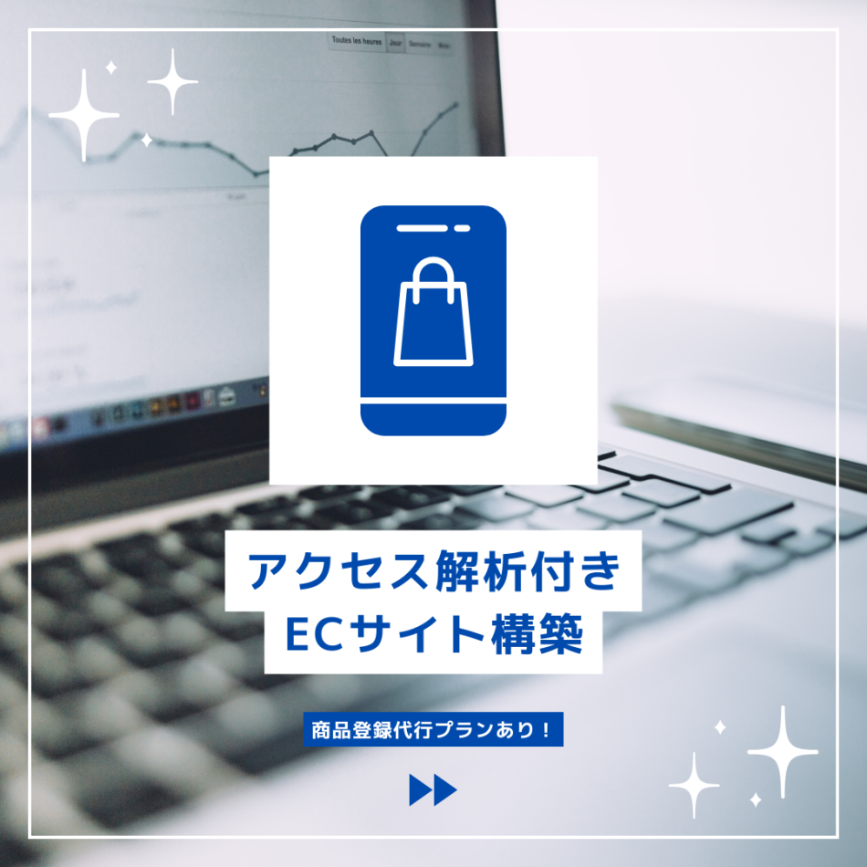 【アクセス解析付き】ECサイト構築・運用支援