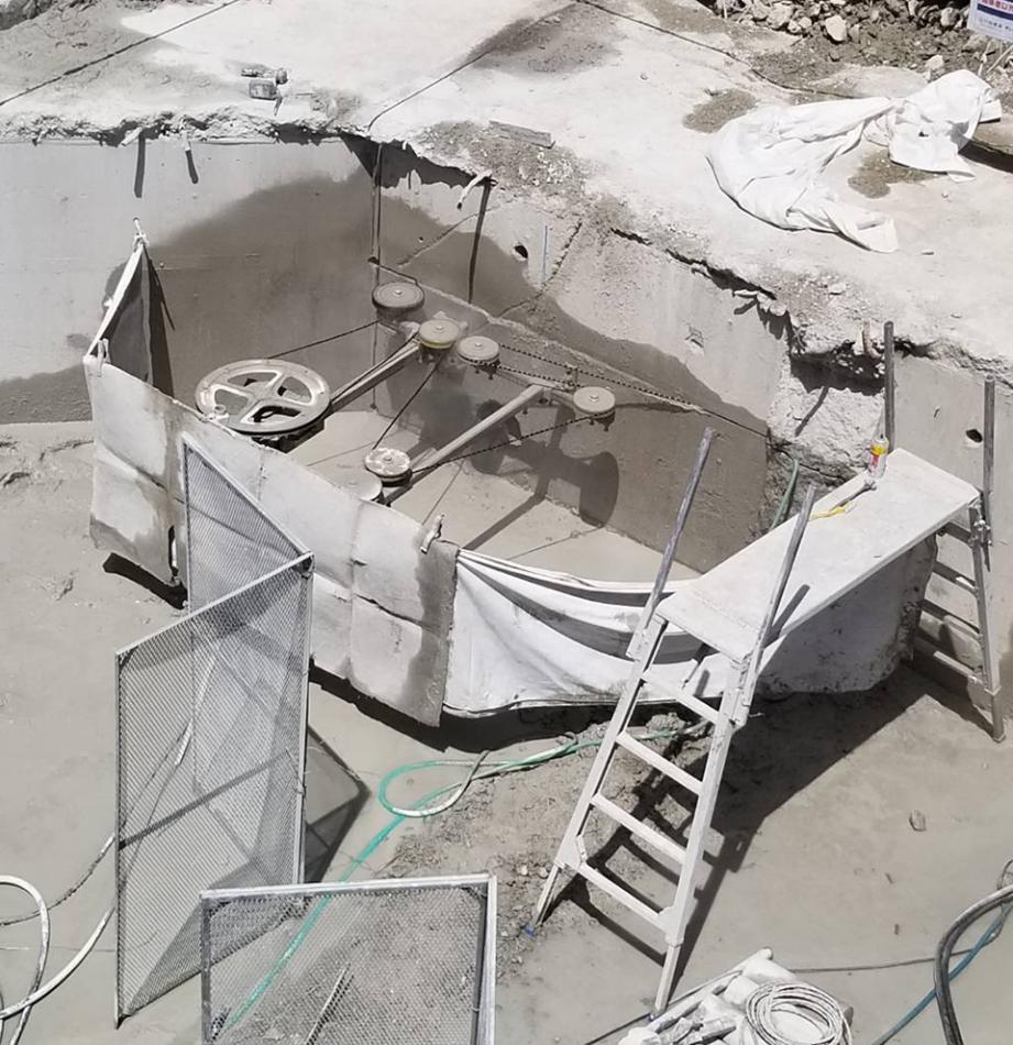 大規模切断・穿孔（せんこう)作業はイストにお任せください。