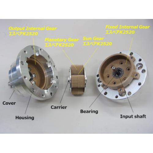 軽量、高効率、高強度な樹脂製減速機”S-Bear DD4830”の紹介