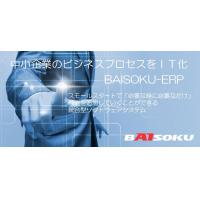 中小企業のビジネスプロセスをIT化 ＜倍速DX-ERP＞シリーズ