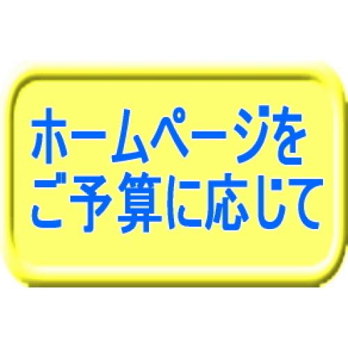 ホームページをご予算に応じて