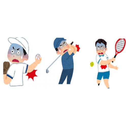 スポーツでの痛み・怪我でお困りの方に