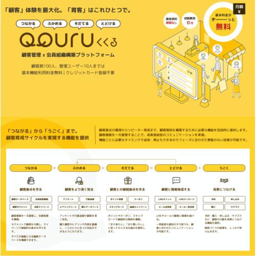 QQURU（ククル）｜LINE連携CRM・会員管理プラットフォーム