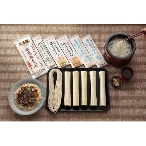 乾燥うどん10種類とその他の乾めん3種類の紹介