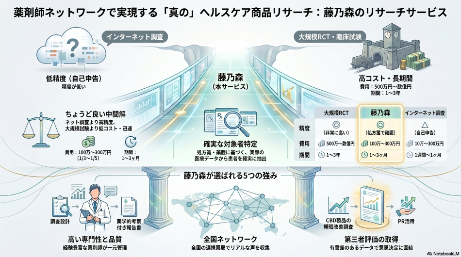 薬局をフィールドにした特定対象者への商品テストサービス「PharmaField」