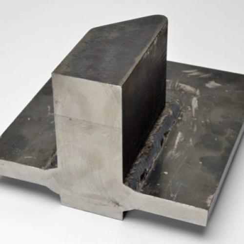 溶接欠陥検査試料 産業機械 Ss400 厚い鉄鋼板の高品質な溶接