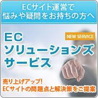 ECサイトの売上げアップ方法をズバッと解決！「ECソリューションズサービス」