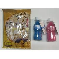 一口焼き芋ようかんとKONPETソーダ風味といちご風味です。