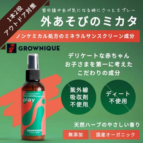 紫外線カット剤配合アウトドアスプレー