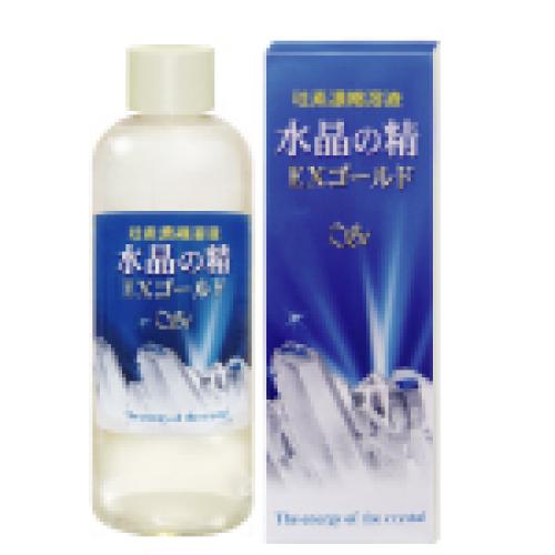 業界初の珪素濃縮溶液【水晶の精 EXゴールド】 差がつく商品をお求めの方に!