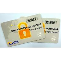 クレジットカード型ワンタイムパスワード発生器