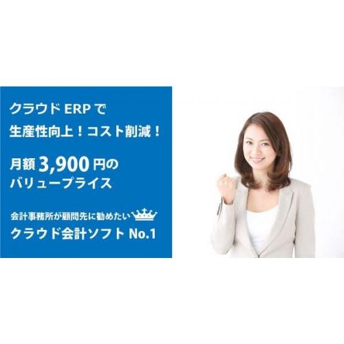 中小企業向けクラウドERPソリューション|従業員10人までの会社のクラウドERP
