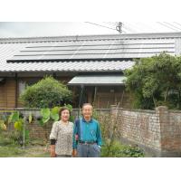 大分市葛木K様邸。屋根壁塗装工事及び太陽光発電6.54KWシステム設置工事。