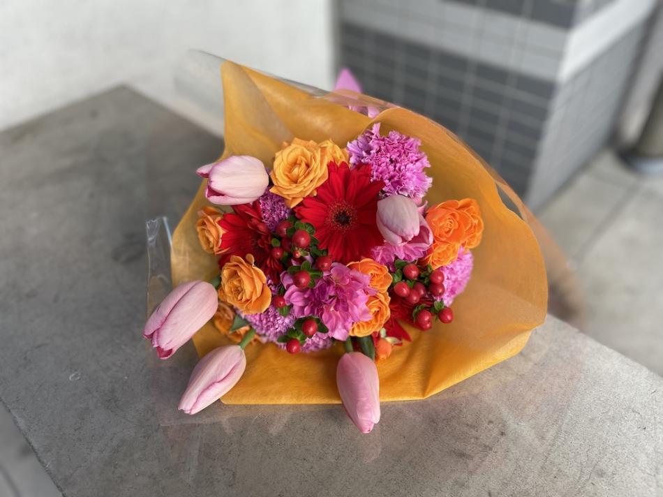 送別・退職・誕生日に贈る花束【写真映え＆手渡ししやすいサイズ感】