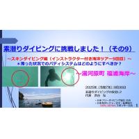 ７分ー素潜ダイビングに挑戦（9） スキンダイブ編（イントラ付海洋ツアー9回目）