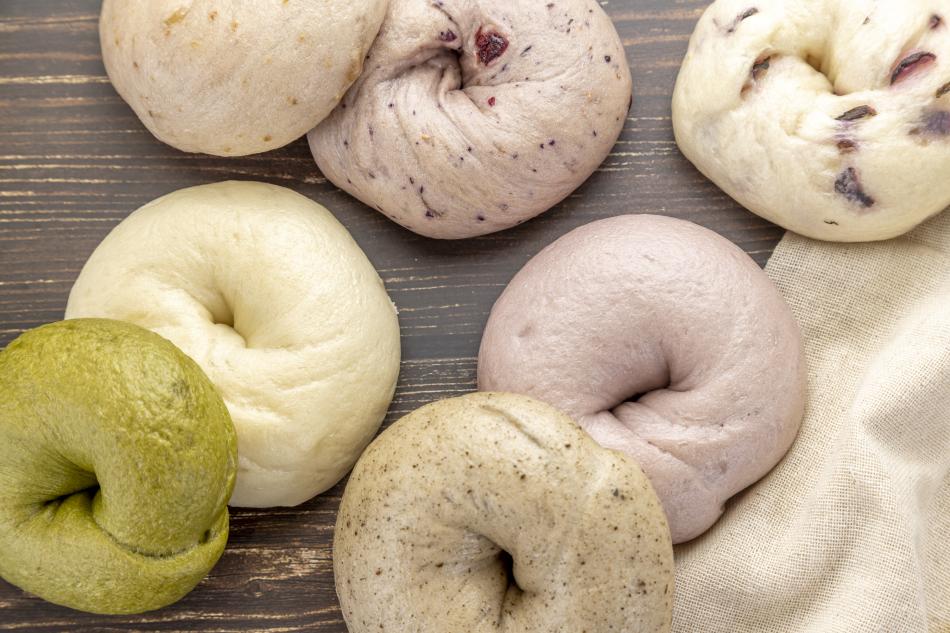 もちもち食感ベーグル