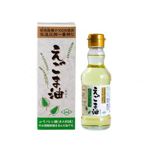 えごま油　健康食品としてテレビ、マスコミなどで取り上げられている、注目の商品！！